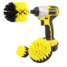 Profesjonalne Szczotki na Wiertarkę - Zestaw 3szt | Czyszczenie Bez Wysiłku - BKDM_CLEAN